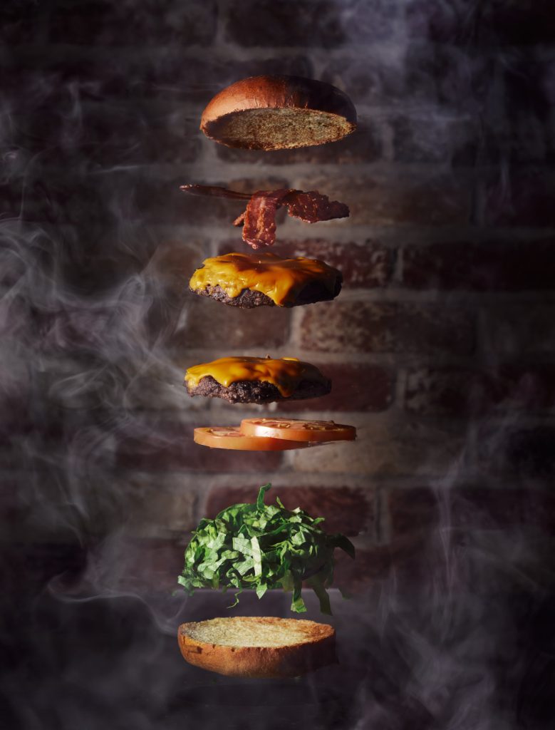 Hospitality Catering: A deconstructed burger